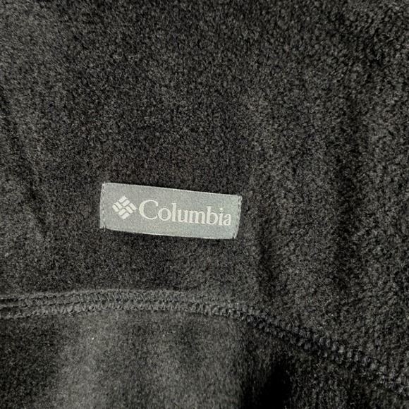 Columbia Men's XL Flattop Ridge Black Pullover Fleece Half Snap  NWT Fall Winter - Picture 6 of 10